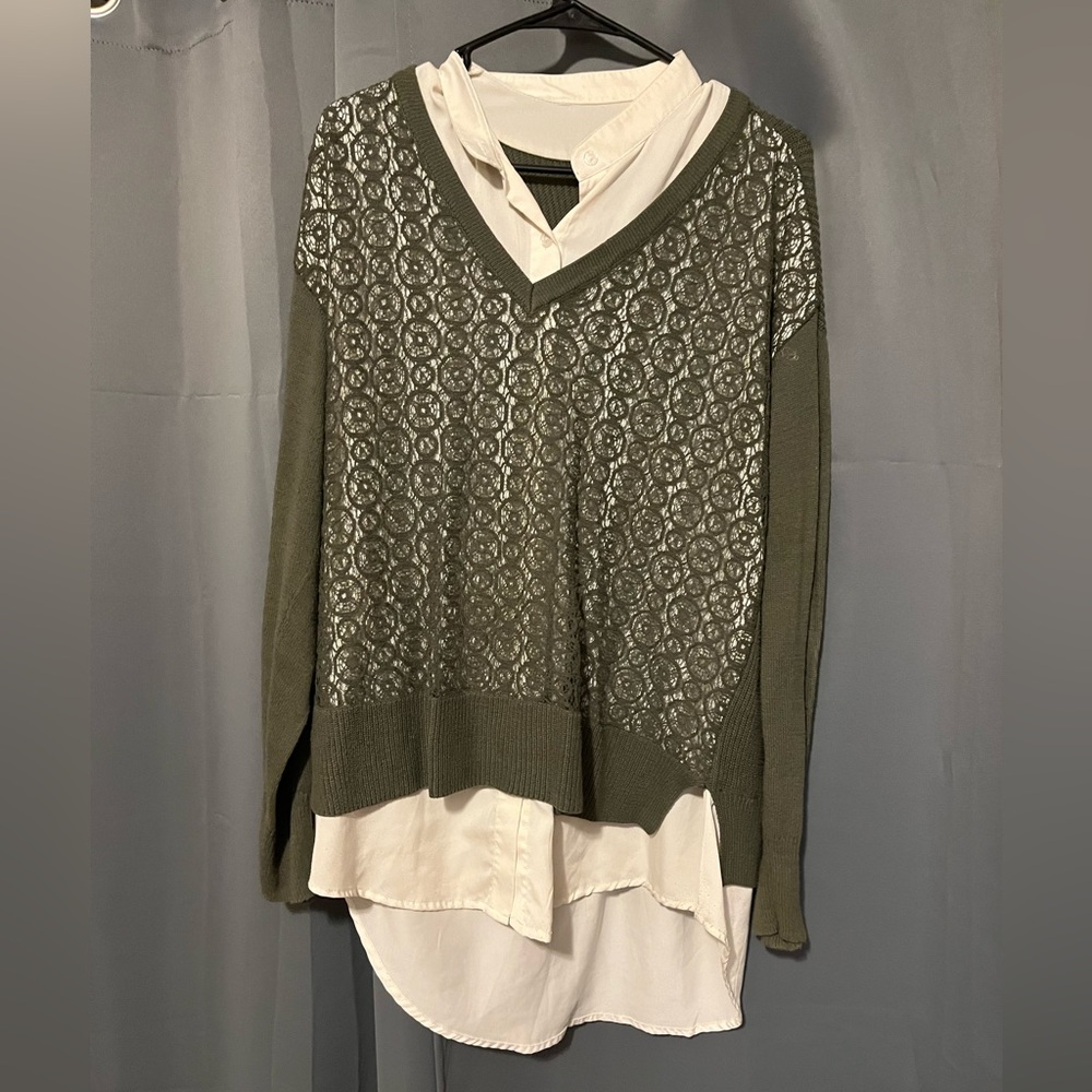 Simply Vera Vera Wang long sleeve blouse